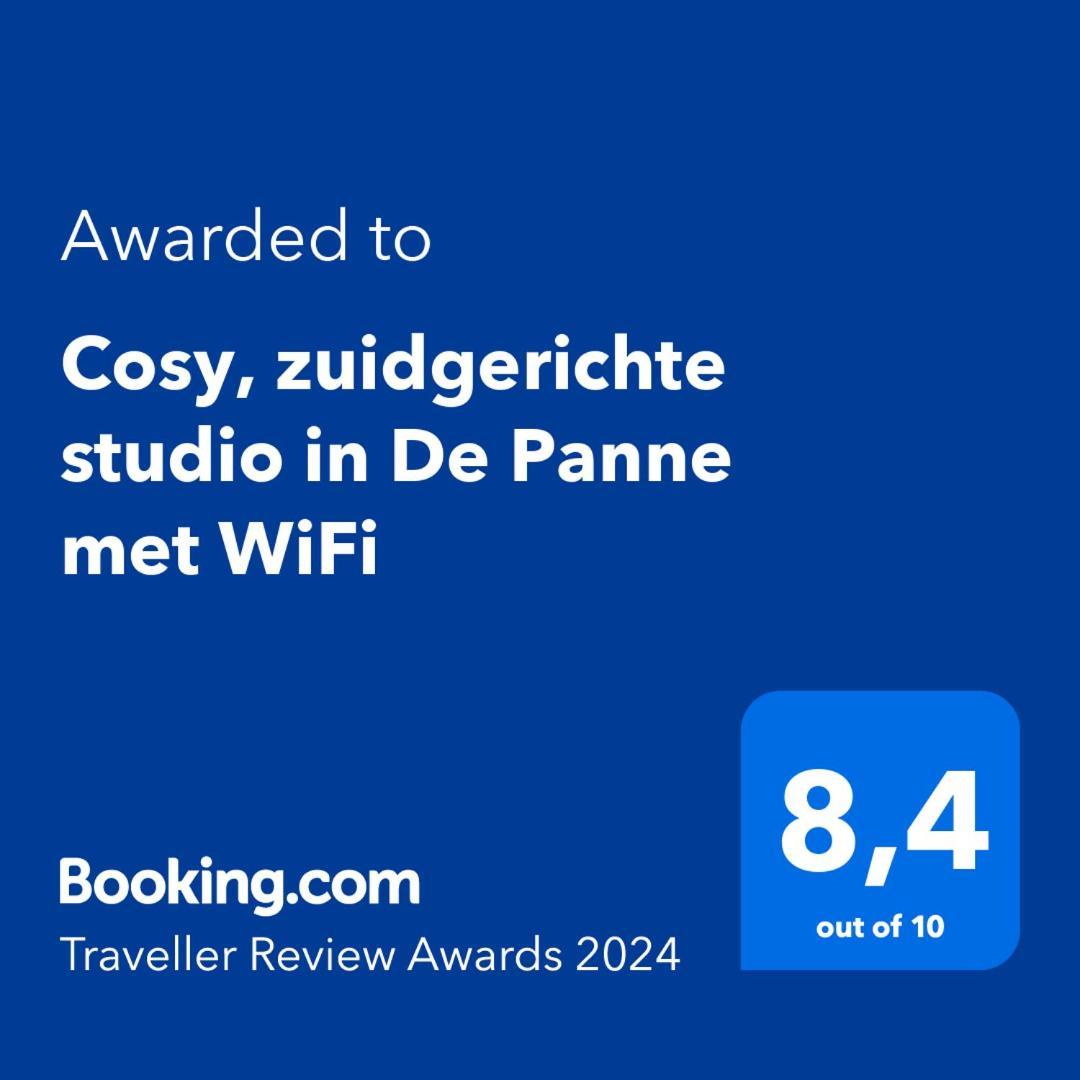 Cosy, Zuidgerichte Studio In De Panne Met Wifi Экстерьер фото